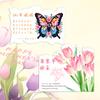 Tag Pendurável para o Dia das Mães Decoração de Bolo de Flores Criativo Simples Cartão Pendurável Mamãe Fada Bênção de Feriado Personalização
