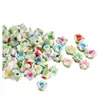 16mm Flor de Arcilla Blanda Rosa Hecho a Mano DIY Pulsera de Cuentas para Niños Collar Joyería para la Cabeza Pendientes Materiales para Hacer