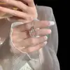 Colar com laço de guirlanda de coração corrente para clavícula feminina luxo leve nicho design de ponta sentido de design Natal ins amigas estudantes