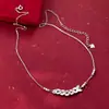 Nalan Plata S925 Exquisito Minimalista Estilo Ins Nicho Diseño Cristal de Hielo Moneda de Cobre Pez Koi Collar Y02751