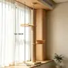 Nuevo Modelo de Árbol para Gatos con Estructura de Madera Maciza, Casa para Gatos Integrada y Árbol para Gatos, Adecuado para Comercio Exterior