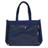 Gelatina Transparente Correa de PU Malla Bolso Dolor Hombro Único Tote Desmontable Periférico de Anime Mochila Estilo Universitario Tendencia