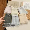 Calcinhas para Meninas, Algodão Puro Estampado Floral, Novo Modelo 2026, Algodão Puro Antibacteriano Grau 10A, Calcinha Feminina com Entrepierna Estendida, Calcinha Triângulo