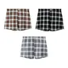 Ropa Interior Nueva de Algodón para Hombre de Huajielong, Cuadros al por Mayor Cintura Media Talla Grande Transpirable Calzoncillos tipo bóxer para Hombre, Disponibles para Dropshipping