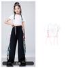 Ropa de moda de hip-hop para niñas, traje sexy de hip-hop para niñas, ropa de baile jazz, moda infantil, moda callejera, ropa infantil de verano