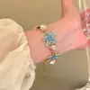 Pulsera de Estrella Estilo Resort de Isla Fresca y de Moda Lujo Ligero Gama Alta Versátil Simple Joyería de Mano Ornatos con Sentido del Diseño