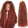 Cabelo de Crochê de Fibra Química Gogo Curl Cabelo de Crochê Peruca Ondulada Multi-Tamanho Dropshipping