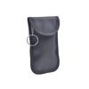 Novo produto bolsa de blindagem de sinal para chave de carro com fivela dupla bolsa de chave com blindagem eletromagnética RFID bolsa antifurto bolsa de tela para chave de carro