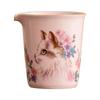 Fabricante Jisu Ru Kiln Gato Florido Taça de Feira Cerâmica para Preparo de Chá com Padrão Aberto para Armazenamento de Chá e Acessórios para Servir Chá