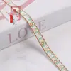 Cinta Jacquard Floral de Borde Curvo de 1.2 cm para Textiles del Hogar, Decoraciones de Ventanas, Decoración de Ropa, Accesorios de Encaje Hechos a Mano DIY G3635