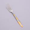 Cuchara tenedor cuchara de acero inoxidable al por mayor de fábrica vajilla doméstica patrón mango cuchara para mezclar juego de cucharas para plato principal de comida occidental