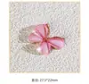 Fivelas Decorativas de Borboleta Coloridas Transparentes, Enfeites para Roupas e Bolsas, Acessórios de Ferragem de Borboleta Feitos Sob Medida