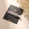 Pinza para el Cabello de Niña con Estrella de Cinco Puntas y Pedrería, Pinza BB para Flequillo Lateral y Cabello Suelto, Accesorio para el Cabello Elegante y Versátil
