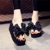 Zapatos de Playa de Moda para Exteriores de Verano, Chanclas para Discoteca, Chanclas con Tacón de Cuña, Zapatos de Plataforma, Suelas Gruesas