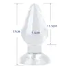 Comercio Exterior Transfronterizo Alta Transparencia Inodoro TPE Extra Grande Tapón Anal Juguete Sexual para Adultos para Uso en Exteriores para Hombres