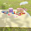 Esterilla de picnic estilo ins, manta para acampar al aire libre, mantel, manta para el almuerzo, funda de alfombra, toalla para sofá, esterilla de picnic para césped