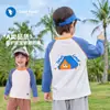 Camisetas básicas de primavera y otoño para niños, manga larga para niños 2025, camisetas de bebé, tops estilo otoño para niñas, ropa nueva para niños