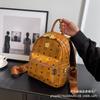 Mochila Grande Moda Verão para Mulheres 2026 Nova Tendência Mochila de Viagem Curta Mochila Escolar para Estudante Universitário de Couro