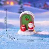 Exportação Transfronteiriça Micro-Paisagem Criativa Papai Noel Veado DIY Decoração Acessórios para Pendurar Mini Enfeites de Mesa