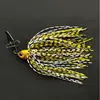 Nuevo Modelo Señuelo Cebo Protector contra Salpicaduras Jig con Anti-Enganche Spinner Giratorio Crankbait Cabeza de Plomo Gancho Cebo Artificial para Blackfish