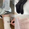 Calcetines de Lazo Bordado Estilo Ballet para Mujer Verano Delgados Calados Malla Transpirable Estilo Miu Calcetines Lindos de Rizo