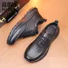 Zapatos de Cuero Genuino para Hombre, Nuevos para Primavera y Otoño 2026, Suela Suave, Antideslizantes, Zapatos Casuales de Negocios, Corte Holgado, Zapatos de Trabajo Negros para Hombre, Venta al por Mayor