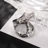 Venta caliente de Temu moda popular europea y americana anillo de martillo de Thor vikingo nórdico anillo de aleación dominante para hombre