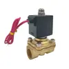 Válvula de Solenoide de Dos Posiciones y Dos Vías 2W31-15 Válvula de Agua 2W31-20 Válvula de Aire Tipo Antivaho Hilo Impermeable 2W31-25