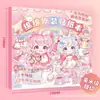 Nuevo Libro de Pegatinas de Juego de Disfraces para Niñas Xinmo, Pegatinas Energéticas de Maquillaje de Princesa para que Jueguen las Niñas Pequeñas