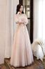 Vestido de Noche Talla Grande para Mujer, Adelgazante 2026 Nuevo Estilo Elegante para Banquete y Anfitriona Vestido Largo, Cubre Vientre Vestido de Dama de Honor 100kg
