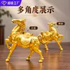 Estatueta de cavalo para sucesso, estudo ou decoração de escritório, presente para casa, customização feng shui, ornamento galopante, artesanato