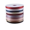 80 Yardas Poliéster Color Puro con 1cm de Ancho Ramo de Flores Material para Envoltura de Regalos Cinta para Empaque de Pastelería al por Mayor