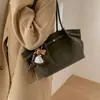 Bolso Tote Estilo Coreano Nuevo Retro Mate de Gran Capacidad para Uso Diario, Bolso Casual Simple de Alto Valor para Mujer
