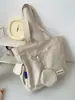 Bolsa de Lona Bolso de Hombro para Mujer Estilo Japonés Simple Gran Capacidad Bolso de Mano para Llevar Bolsa para Libros Bolsa de Clase Estudiante Bolsa de Maquillaje Mochila Escolar