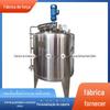 Ponto de fábrica 304 ingredientes líquidos de armazenamento de material para misturar 1-100 toneladas de tanques de aço inoxidável por atacado