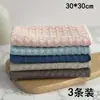 Paño de limpieza de tejido gofrado, sin marcas de agua, sin pelusa, paño de cocina, no graso, absorbente, fácil de limpiar y versátil para diversas tareas de limpieza