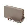 Bolsa de Maquiagem para Armazenamento Transfronteiriço, Bolsa de Armazenamento para Mala, Flexível, Antiderrapante, Silicone, Pequeno Suporte Portátil para Pincéis de Maquiagem