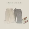 Pantalones de Punto Acampanados con Lazo de Encaje para Niñas, Primavera y Otoño, Pantalones Casuales con Cintura Elástica y Lazo de Lunares para Bebé