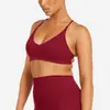 Sujetador de Yoga Transfronterizo sin Tirantes para Mujer con Almohadillas Extraíbles en el Pecho, Sujetador Deportivo con Diseño de Espalda Cruzada, Camiseta sin Mangas de Fitness para Usar como Prenda Exterior