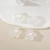 20 piezasHeidi 19MM Belleza de Hielo Agujero Recto Doble Cara Sonrisa Estrella de Cinco Puntas DIY Cuentas Accesorios para Correa de Teléfono