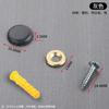 Tapa de hebilla para clavos decorativos de cerámica para publicidad, tapa de espejo, tornillo para clavos, tapa de espejo, tapa de vidrio, dispositivo de fijación de placa acrílica