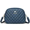 Bolso cruzado texturizado para mujer 2024 Nuevo de primavera Versátil Acolchado Casual Bolso de hombro Tres capas Gran capacidad Bolso para madre de mediana edad