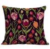 Funda de almohada estampada estilo bordado de imitación estilo nacional bohemio transfronteriza funda de almohada para el hogar al por mayor