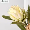 Flor de Imperador Artificial Aveludada, Buquê de Flor de Imperador de Alta Qualidade, Flor de Pitaya Artificial para Casamentos, Flor de Imperador Artificial