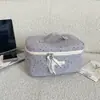 63202 Bolsa de Maquillaje Portátil de Viaje para Mano Diseño de Estrellas para Niñas Gran Capacidad Almacenamiento de Maquillaje Bolsa de Tocador