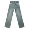 Pantalones vaqueros de cintura alta para mujer, rectos, ajustados, de talla estrecha, de primavera, con costuras elásticas, pantalones capri.