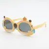 Gafas de Sol Súper Lindas de Castor para Niños Gafas de Sol Polarizadas Anti-UV para Bebés Estilo Dibujos Animados para Niños y Niñas