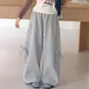 Conjunto de Camiseta Base Rayada de Dibujos Animados para Niñas 2026 Primavera y Otoño Nuevo Conjunto de Dos Piezas de Moda con Camiseta Falsa de Dos Piezas y Pantalones de Pierna Ancha