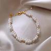 Pulsera de collar de perlas de la serie Garra de Gato, entrada de nicho de alta calidad, collar nuevo de lujo para mujer, cadena de clavícula, estilo cibernético de celebridades.