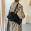 Bolsa tote minimalista estilo coreano para mulheres, nova moda outono 2026, grande capacidade, para trabalho, uso diário, ombro, axila